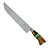 Faca Aço Inox 9'' Cabo Madeira / Resina Verde - Facas Cascavel - Imagem 1
