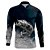 Camiseta De Pesca Masculina Proteção UV50+ Tucunaré Cinza - Nortrek - Imagem 1