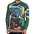 Camiseta De Pesca Manga Longa Zíper Brasil Agro - Oro Adventure - Imagem 1