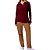 Blusa Feminina Glacial IV 1/2 Zip Rich Wine Vinho - Columbia - Imagem 2