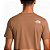 Camiseta Bordada Unissex Drew Peak Ligth Tee Marrom - The North Face - Imagem 3