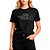 Camiseta Bordado Unissex Drew Peak Ligth Tee Preto - The North Face - Imagem 2