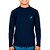 Camiseta De Manga Longa Infantil Proteção50+ Azul Marinho - ReiRex - Imagem 1