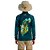 Camiseta Infantil Para Pesca Tucunaré Azul Proteção FPS30+ - Presa Viva - Imagem 3