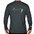 Camiseta Poliamida Uv 50+ Icy Classic Chumbo - Bait - Imagem 2