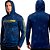 Camiseta De Pesca FPS 50+ Sublimada Capuz Masc- Mar Negro - Imagem 3