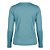 Camiseta Feminia Manga Longa UV50+ Repelente a Inseto Azul Jeans - Oro Adventure - Imagem 3