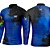 Camiseta De Pesca FPS 50+ Clean Mapa - Mar Negro - Imagem 3