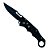 Canivete Tático Automatico Preto 16cm KA705 - Dispropil - Imagem 1
