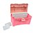 Maleta / Caixa Para Pesca PB Box 007 Rosa - Pesca Brasil - Imagem 4