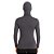 Camiseta Manga Longa UV50+ Ninja Com Capuz Feminina Grafite - Oro Adventure - Imagem 2