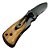 Canivete Buck 6078 15cm Cabo Madeira Com Clip - Master - Imagem 4