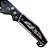 Canivete Automático 6127 Cabo Aluminio 21cm Com Clip - Master - Imagem 3