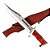 Faca Rambo III 42cm 5276 Com Bainha de Couro Cabo Madeira - Master - Imagem 2