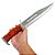 Faca Rambo III 42cm 5276 Com Bainha de Couro Cabo Madeira - Master - Imagem 4