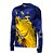 Camiseta de Pesca Masculina Premium Dourado Azul - Mar Negro - Imagem 1