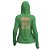Camiseta Feminina X Protection Poliamida Musgo - Mar Negro - Imagem 2