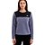 Fleece Feminino Glacier Crew Preto / Roxo - The North Face - Imagem 1
