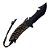 Faca Tática Cabo Com Paracord Camuflado J-09 - Deyu - Imagem 2