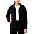 Jaqueta Feminina Fleece Preta Bolso e Recorte - Oro Adventure - Imagem 2