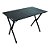 Mesa Dobrável Frade G 1,10 m x 70 cm Estrutura de Aço Preta - NTK - Imagem 1