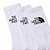 Meia Unisex Everyday Crew Sock 3un Branco - The Nort Face - Imagem 3