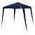 Tenda Gazebo Tubular 2m x 2m Polietileno Azul - Bel - Imagem 1