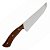 Faca Aço Inox 8'' Cabo Madeira Lisa Full Tang - Facas Cascavel - Imagem 2