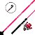 Kit Molinete Kaeru + Vara Molinete 1.35m 8-17lbs Rosa - Kyuu - Imagem 1