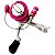 Kit Molinete Kaeru + Vara Molinete 1.35m 8-17lbs Rosa - Kyuu - Imagem 5