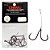 Anzol Encastoado Chinu Duplo Black c/5 - TopFishing - Imagem 1
