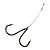 Anzol Encastoado Chinu Duplo Black c/5 - TopFishing - Imagem 3