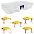 Kit 5 Ferrinhos de Pesca PGT-09 + Estojo DW-003 - Imagem 1