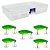 Kit 5 Ferrinhos de Pesca PGT-08 + Estojo DW-003 - Imagem 1