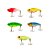 Kit 5 Ferrinhos Para Pesca 5cm 10g + Estojo DW-003 - Imagem 3