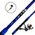 Kit Molinete Targus 2000 + Vara Molinete WS-Y724 1.70m Azul - JWS - Imagem 1