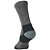 Meia Unissex Merino Hike Ligth Crew Cinza - Lorpen - Imagem 2