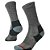 Meia Unissex Merino Hike Ligth Crew Cinza - Lorpen - Imagem 3