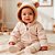 Macacão Bebe Fleece Tiny Bear™ II Bunting Chalk Off - Columbia - Imagem 4