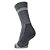 Meia Unissex Merino Hike Midweigth Crew Cinza - Lorpen - Imagem 2