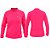 Camiseta Feminina Ziper M/L UPF50+ Pink - Fishing Company - Imagem 1