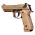 Pistola Co2 Airgun Blowback M92 Tan 4.5mm - Rossi - Imagem 2