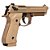 Pistola Co2 Airgun Blowback M92 Tan 4.5mm - Rossi - Imagem 3