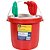 Kit Baldinho de Praia 10 Peças Cores Sortidas - Bel - Imagem 5