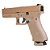 Pistola Co2 Airgun Blowback G17 Tan 4.5mm - Rossi - Imagem 5