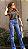Calça jeans Lillie bordada - Imagem 1