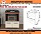 Balcão p/ Cooktop 4 Bocas com Espaço p/Forno - Imagem 3