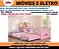 Cama Infantil Solteiro com auxiliar Princesas - Imagem 1
