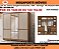 Guarda Roupa Casal 2,16M c/ Espelho - Imagem 1