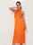 VESTIDO MIDI ACETINADO DECOTE HALTER - Imagem 2